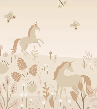 unicorns licht terracotta en terracotta roze