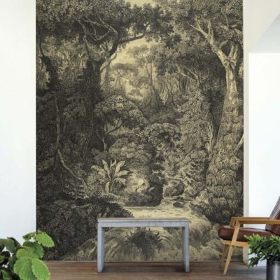 Schets van Jungle met beekje
