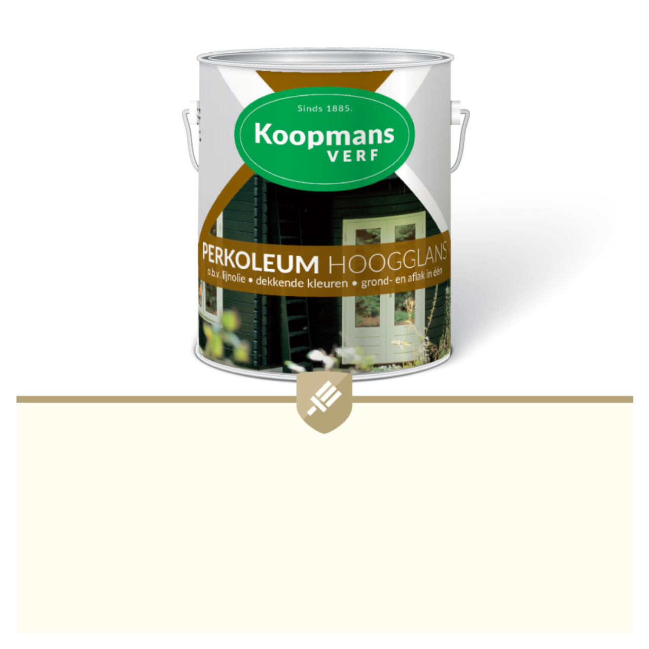 Perkoleum Hoogglans 9010 Echt 2,5L kopen - Verf & Behang